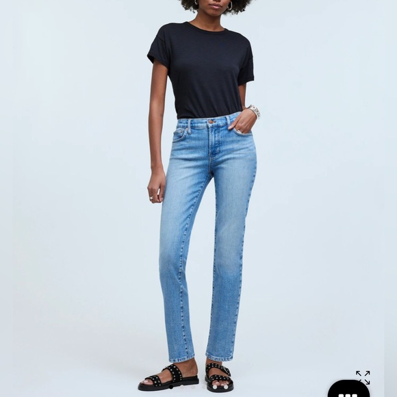 NWT Madewell Perfect Vintage Jean in Berdelle Wash Size 31 - Picture 1 of 11